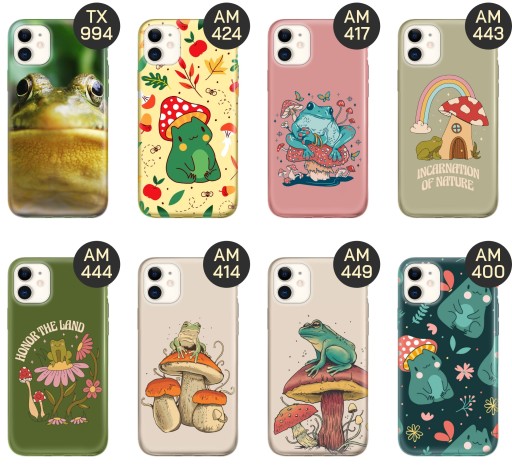 ЧЕХОЛ ДЛЯ IPHONE 11 FROG PATTERS FROG FROG ЧЕХОЛ-КОРПУС