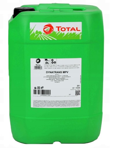 OLEJ PRZEKŁADNIOWY TOTAL DYNATRANS MPV 20L UT