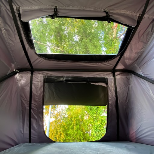Экспедиционная палатка Wild Camp Ohio 160 GREY для автомобиля на 3-4 человека, комфортная