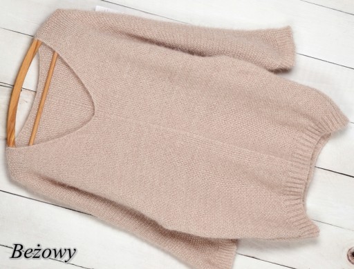 СВОБОДНЫЙ, МЯГКИЙ СВИТЕР OVERSIZE MOHER, цвета 686