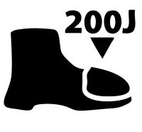 robocze zimowe Buty trzewiki skóra podnosek