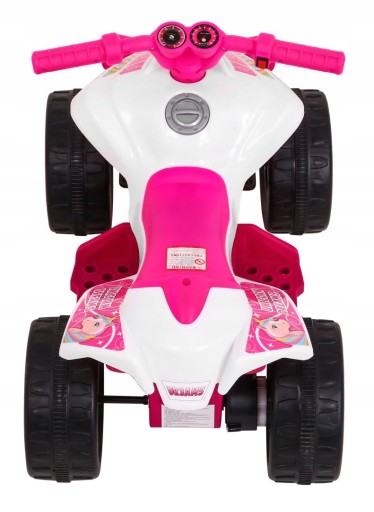 Детский квадроцикл на батарейках Monster Pink