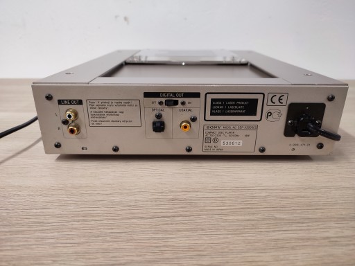 Sony CDP-X3000ES CD-плеер + пульт дистанционного управления аудиофильским CD-плеером