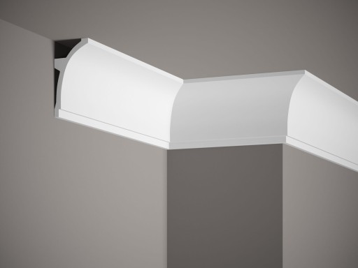 СВЕТОДИОДНАЯ ПОТОЛОЧНАЯ ПОЛОСКА MARDOM DECOR MDB100 H-10см - ДЛИНА - 2м Карниз