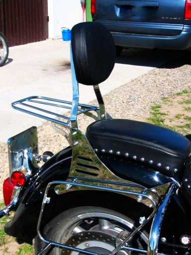 Спинка пассажира+багажник YAMAHA XV 1600 WILD STAR
