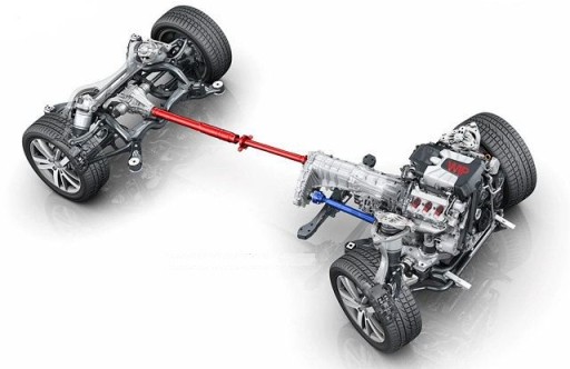 Приводной вал VW TOUAREG 7P 3.0 TFSI, 2011-2014 гг.