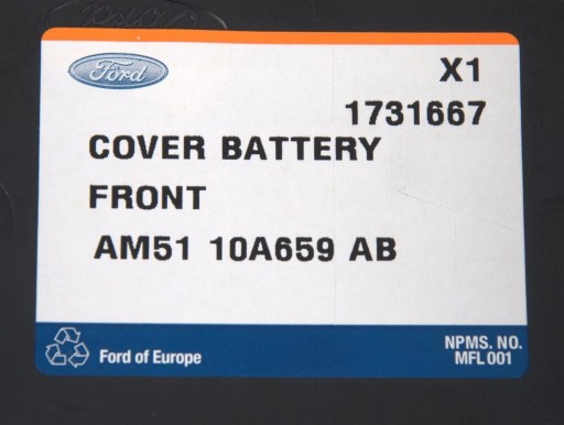 КРЫШКА БАТАРЕИ C-MAX FOCUS MK3 KUGA MK1/2 OE