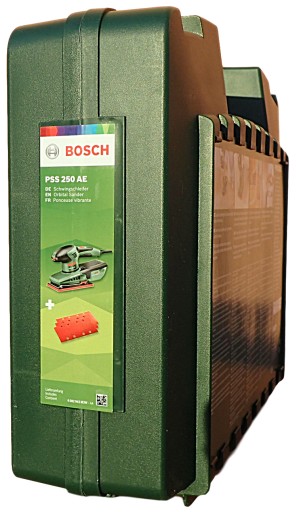 Szlifierka Oscylacyjna Bosch PSS 250 AE + Walizka