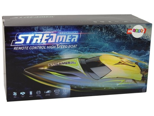 SZYBKA ŁÓDŹ MOTORÓWKA ZDALNIE STEROWANA RC 35KM/H