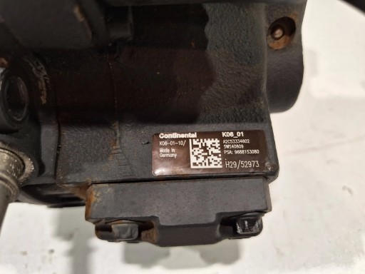 ТНВД 9688153080 Citroen C4 Picasso 2.0 HDi 136km 06-