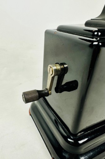Telefon Unikat XIX XX Antyk Bakelit Ericsson Antyk