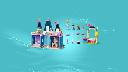 LEGO Disney 43178 Вечеринка в замке Золушки: Собака, Кот, Мышь