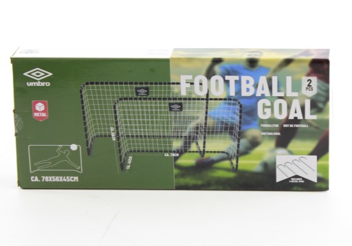 МЕТАЛЛИЧЕСКИЕ ФУТБОЛЬНЫЕ ВОРОТА детские ворота 2 шт UMBRO