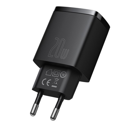 ŁADOWARKA SIECIOWA SZYBKA USB USB-C 20W PD BASEUS