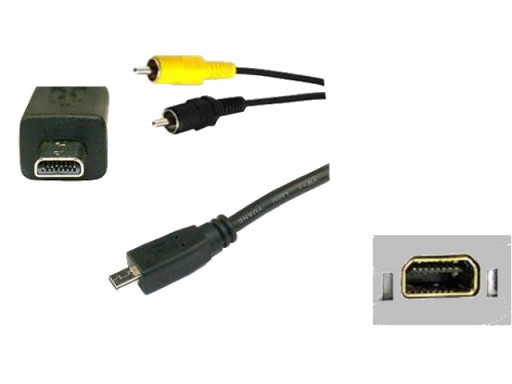 Kabel AV do Traveler SW12 Rollei Compactline 52 101 102 200 202 350 424