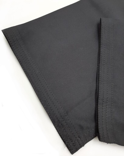 KIMONO DO KARATE KARATEGI CZARNE 8 OZ + PAS 190 cm