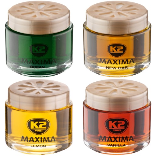 Автомобильный ароматизатор K2 Maxima Vanilla 50 мл / дыхательный тест в комплекте!