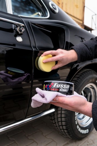 Soft99 Fusso Coat 12 Month Wax Dark IPA НАБОР твердого автомобильного воска