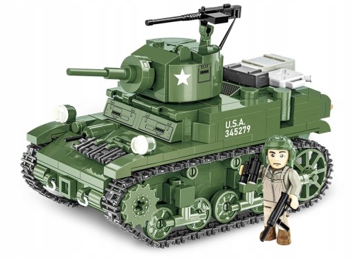 COBI 3048 M3A1 ТАНК СТЮАРТ КОМПАНИЯ ГЕРОЕВ 3