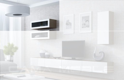 Витрина-витрина VIGO 90 см, фасад глянцевое стекло -Cama Meble