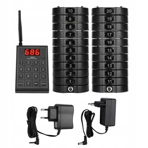 SYSTEM PAGER W RESTAURACJI ZESTAW