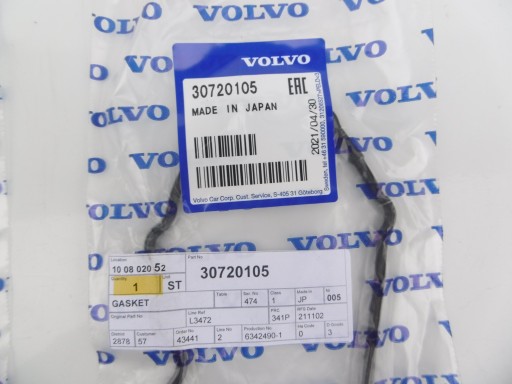 ПРОКЛАДКА ГРМ B8444S VOLVO XC90 S80 4.4 V8