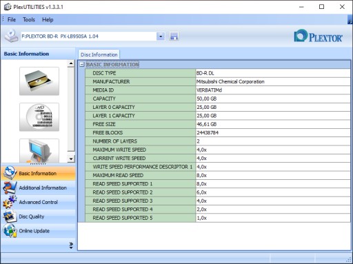 Verbatim BD-R DL 50 ГБ x4 Print MID:VERBATIMd 10 шт.
