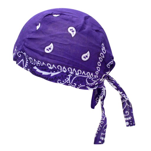 Piracka Czapka Kolarska Czapka Beanie Fioleto