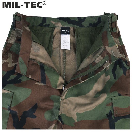 Брюки-карго Mil-Tec US BDU в стиле милитари для мальчиков, лесной L