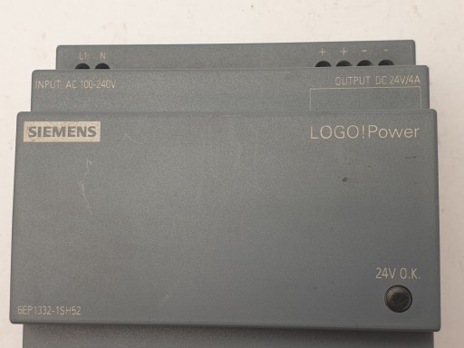 SIEMENS LOGO!POWER 1P 6EP1332-1SH52 DC 24В/4А