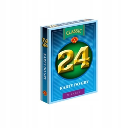 Колода классических карт для КАРТОЧНЫХ ИГР 24 шт.