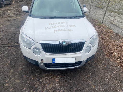 SKODA YETI В КОМПЛЕКТЕ КАПОТ ПЕРЕДНИЙ БАМПЕР КРЫЛЬЯ ЛАМПЫ РАДИАТОРЫ