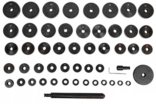 PRASA ADAPTERY ŚCIĄGACZ ŁOŻYSK TULEI 18-74mm 52el