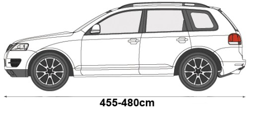 Pokrowiec na samochód przeciwgradowy antygradowy 14mm L1 Suv na grad