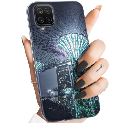 ETUI DO SAMSUNG GALAXY A12 / M12 WZORY MIASTA ARCHITEKTURA URBAN OBUDOWA