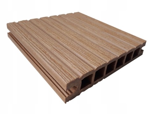 Композитная террасная доска BRUSHED D. BROWN