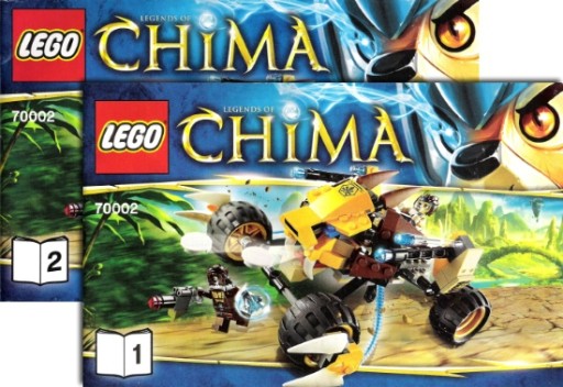 LEGO Chima Instrukcja Lennox' Lion Attack 70002