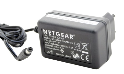 Блок питания постоянного тока Netgear 15 В 1,2 А 18 Вт 5,5/2,1 модемы