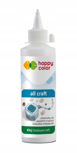 HAPPY COLOR Klej Płynny do Plastiku Drewna 100g