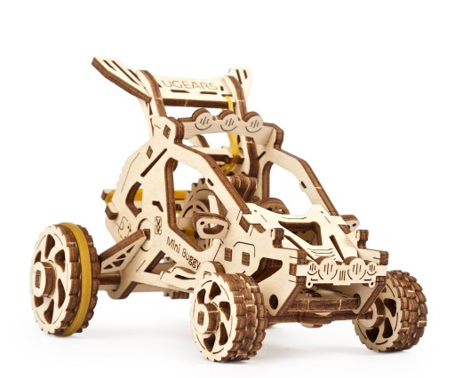 МИНИ БАГГИ UGEARS МЕХАНИЧЕСКАЯ МОДЕЛЬ 3D ПАЗЛ