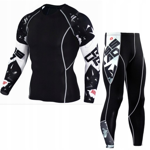 ТЕРМОАКТИВНАЯ ОДЕЖДА КОМПЛЕКТ ЛЕГГИНГ RASHGUARD