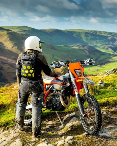 Kriega TRAIL 9 Multicam Черный мотоциклетный рюкзак