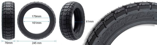 Шина 10x2 75-6 5 KuKirin G2 G3 G2 Master 2025 G1 PRO Ausom L1 Kamikaze K1