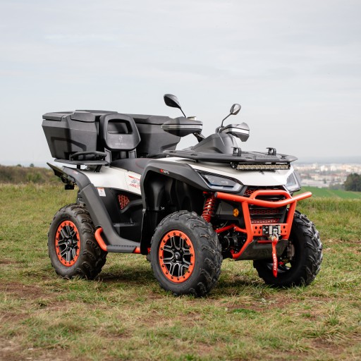 Водонепроницаемый багажник для квадроцикла Shark AX объемом 165 л совместимый с Segway AT5 AT6