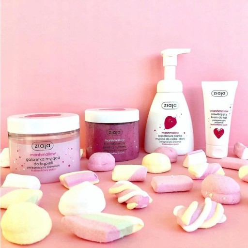 ZIAJA MARSHMALLOW PEELING CUKROWY DO CIAŁA