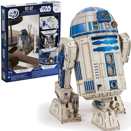 ЗВЕЗДНЫЕ ВОЙНЫ ЗВЕЗДНЫЕ ВОЙНЫ R2-D2 3D МОДЕЛЬ РОБОТА-ГОЛОВОЛОМКИ