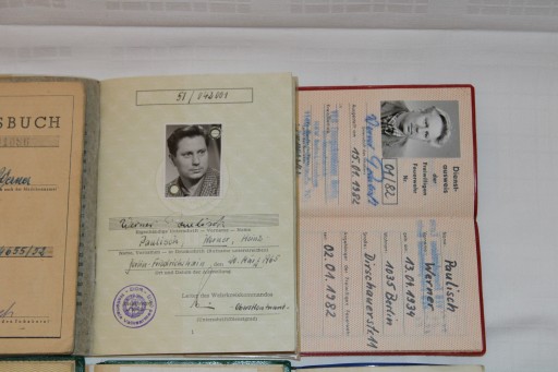 Wehrpass, Ausweis, Arbeitsbuch dokumenty DDR