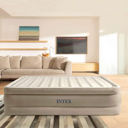 INTEX 64428 Матрас спальный 2-местный + насос
