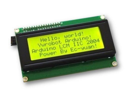 ЖК 2004 4*20 I2C желтый HD44780