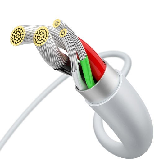 КАБЕЛЬ BASEUS STRONG USB MICRO ПЛЕТЕННЫЙ КАБЕЛЬ БЫСТРОЙ ЗАРЯДКИ 3.0 2A 200см